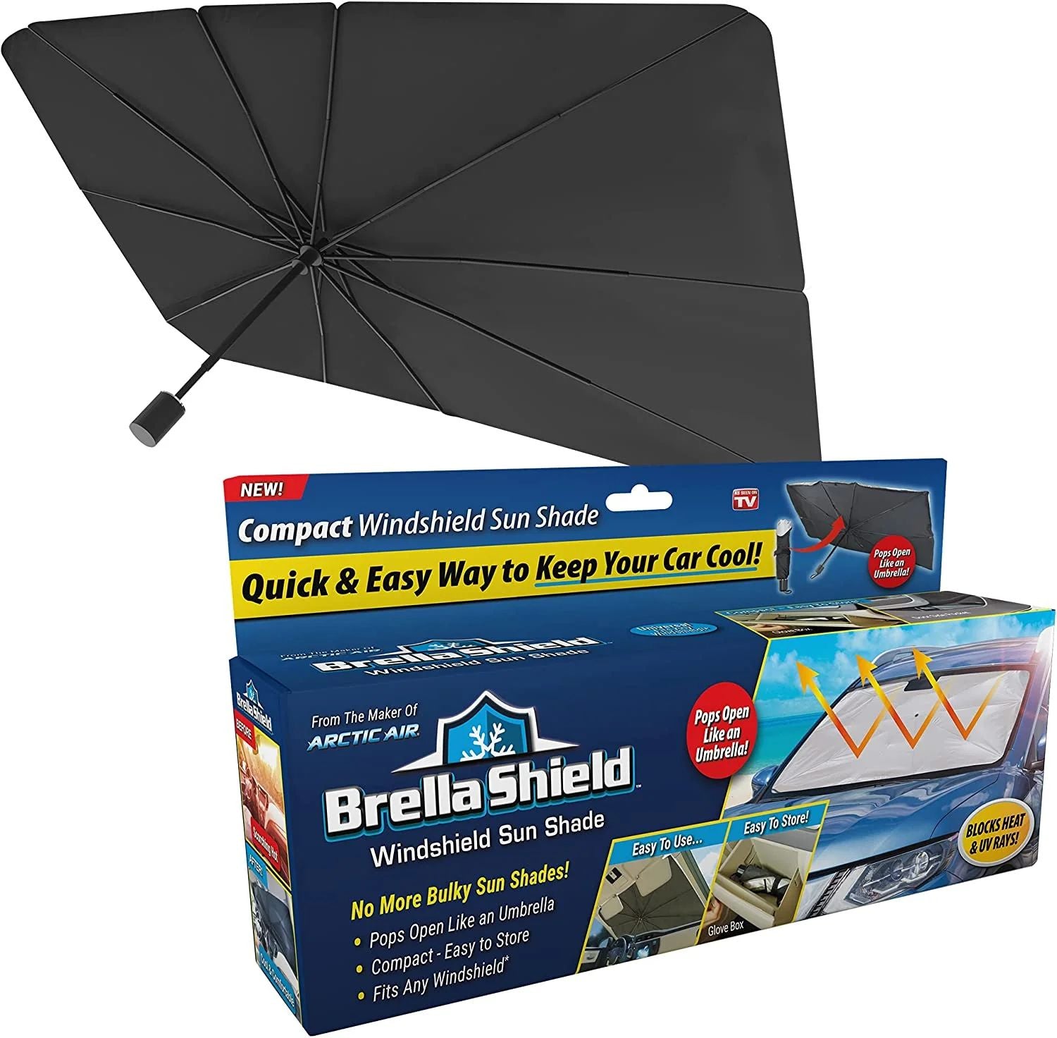 🔥Limited Time Promotion 50% OFF Car Windshield Sun Shade